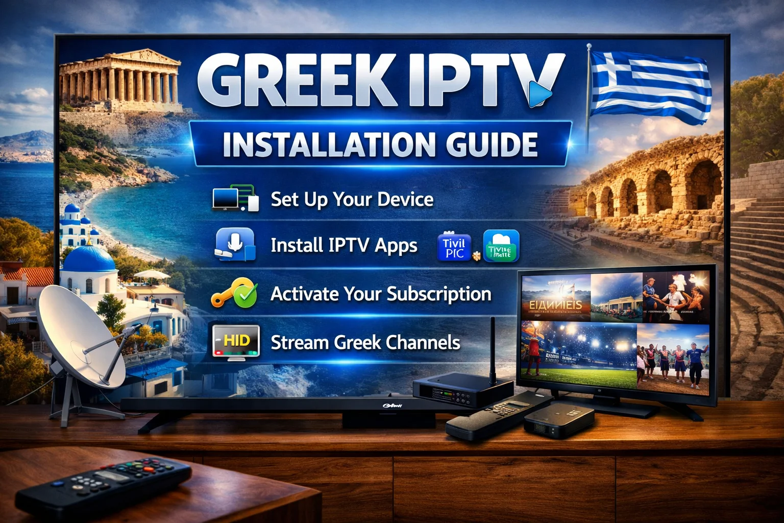 Greek IPTV Installation Guide