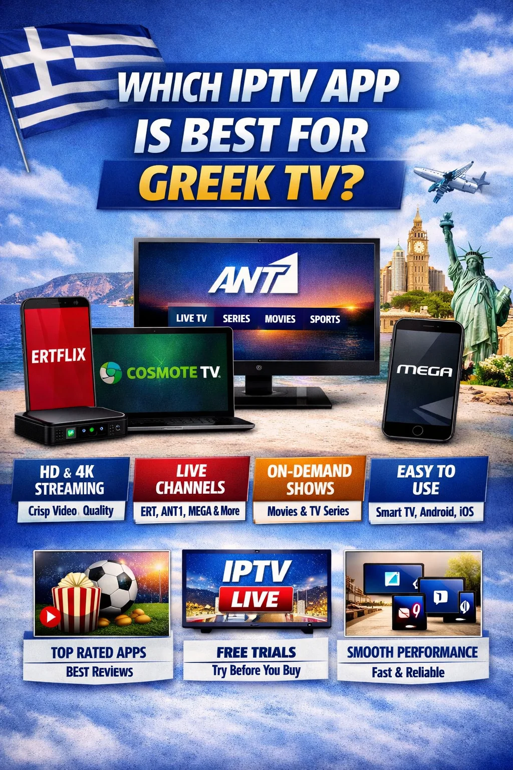 Which IPTV App is Best for Greek TV